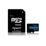 کارت حافظه اپیسر مدل Apacer MicroSDXC/SDHC V30 u3 ظرفیت 64 گیگابایت