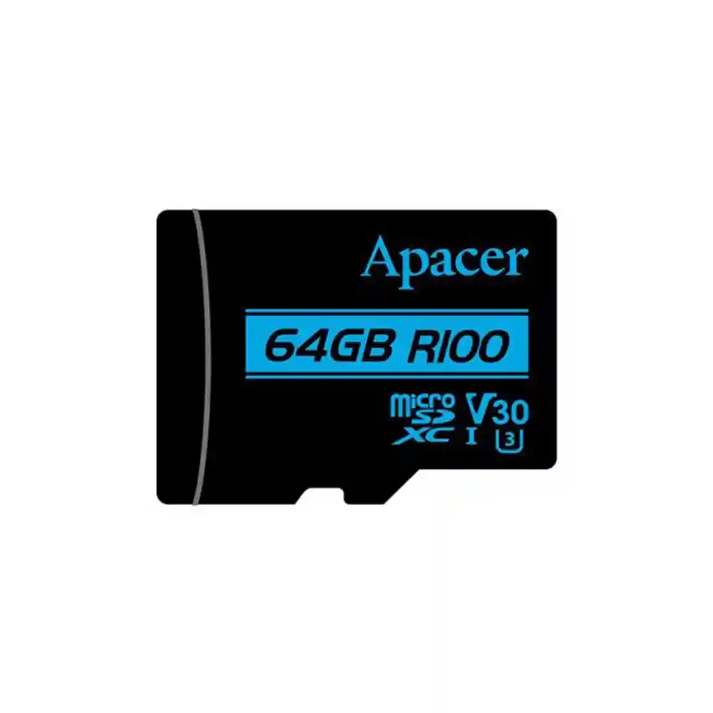 کارت حافظه اپیسر مدل Apacer MicroSDXC/SDHC V30 u3 ظرفیت 64 گیگابایت