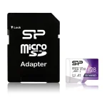 کارت حافظه سیلیکون پاور MicroSDXC مدل Superior Pro V30 U3 A1 ظرفیت 128 گیگابایت