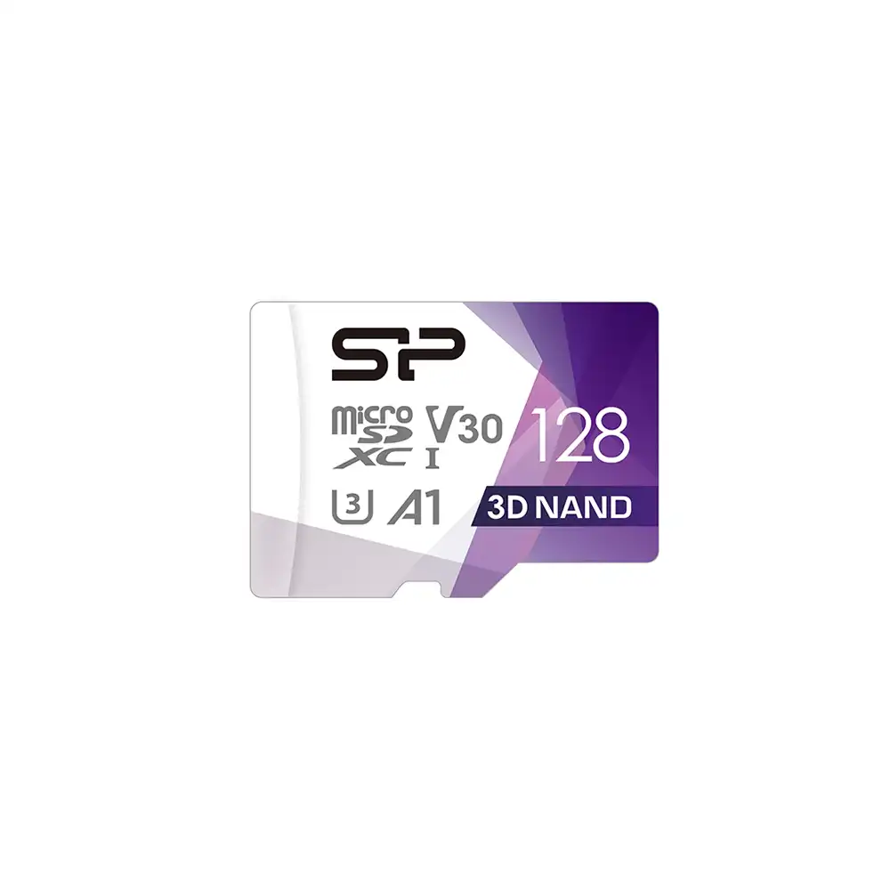 کارت حافظه سیلیکون پاور MicroSDXC مدل Superior Pro V30 U3 A1 ظرفیت 128 گیگابایت