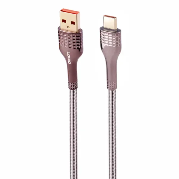 کابل USB به تایپ سی الدینیو مدل LS652 طول 2 متر